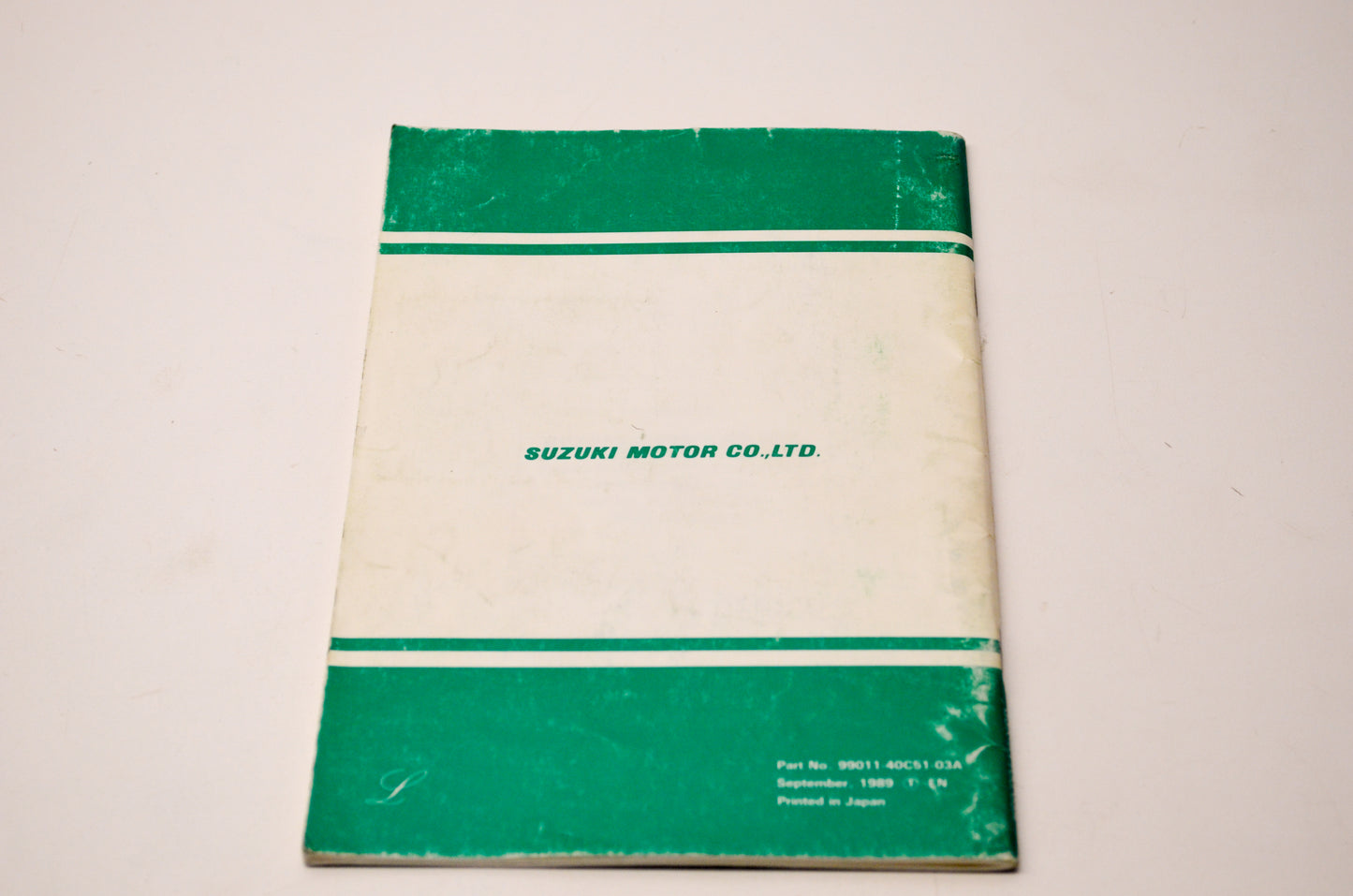 OEM Suzuki 99011-40C51-03A GSX-R1100 Owner's Manual