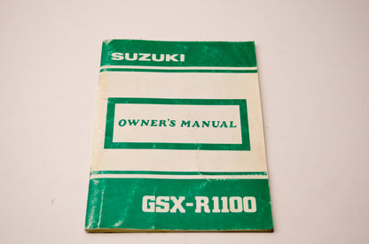 OEM Suzuki 99011-40C51-03A GSX-R1100 Owner's Manual