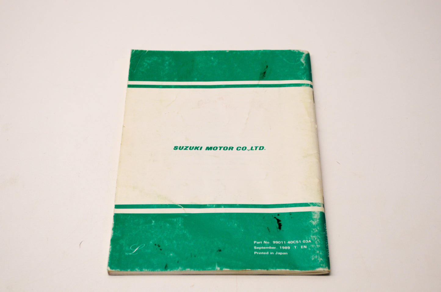 OEM Suzuki 99011-40C51-03A GSX-R1100 Owner's Manual