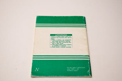 OEM Suzuki 99011-40C53-03A GSX-R1100 Owner's Manual