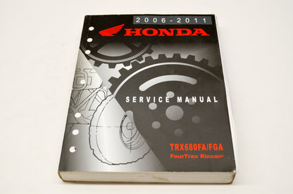 New OEM Honda 61HN855 06-11 TRX680FA/FGA Service Shop Manual NOS