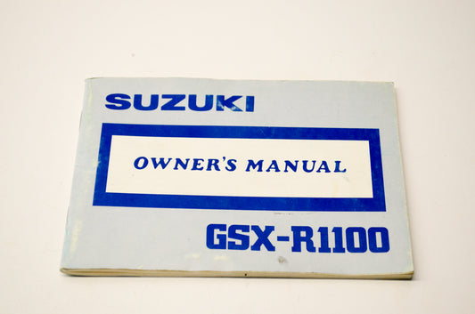 OEM Suzuki 99011-40C50-03A GSX-R1100 Owner's Manual