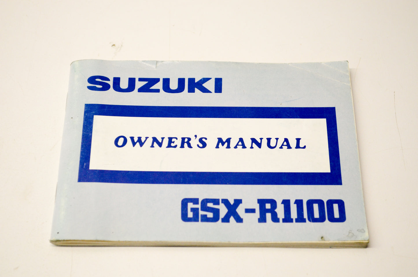 OEM Suzuki 99011-40C50-03A GSX-R1100 Owner's Manual