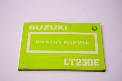 OEM Suzuki 99011-35B20-03A LT230E Owner's Manual