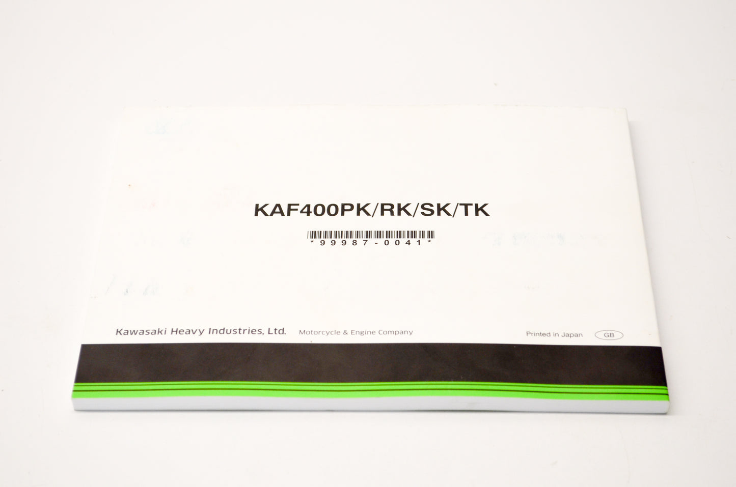 New OEM Kawasaki Mule SX Utility Vehicle Owner's Manual NOS