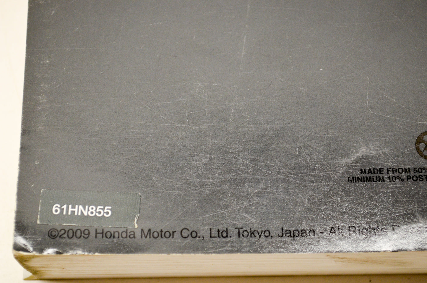 New OEM Honda 61HN855 06-11 TRX680FA/FGA Service Shop Manual NOS
