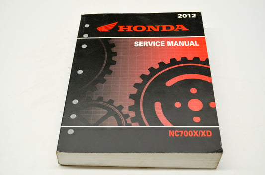 New OEM Honda 61MGS00 2012 NC700X/XD Service Shop Manual NOS