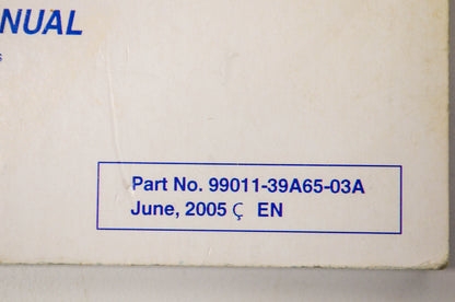 OEM Suzuki 99011-39A65-03A VS800 Owner's Manual