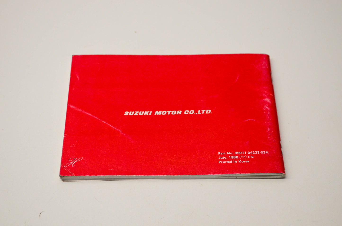 OEM Suzuki 99011-04233-03A LT50 Owner's Manual