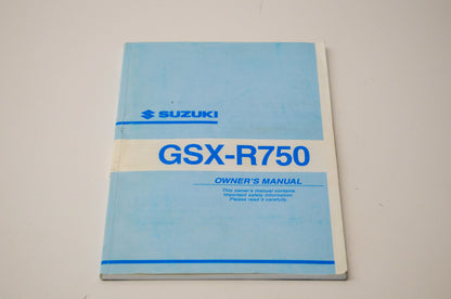 OEM Suzuki 99011-33F51-03A GSX-R750 Owner's Manual