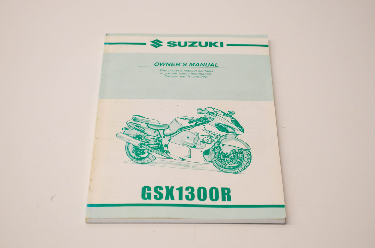 OEM Suzuki 99011-24F52-03A GSX1300R Owner's Manual