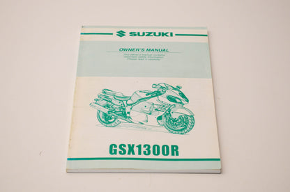 OEM Suzuki 99011-24F52-03A GSX1300R Owner's Manual