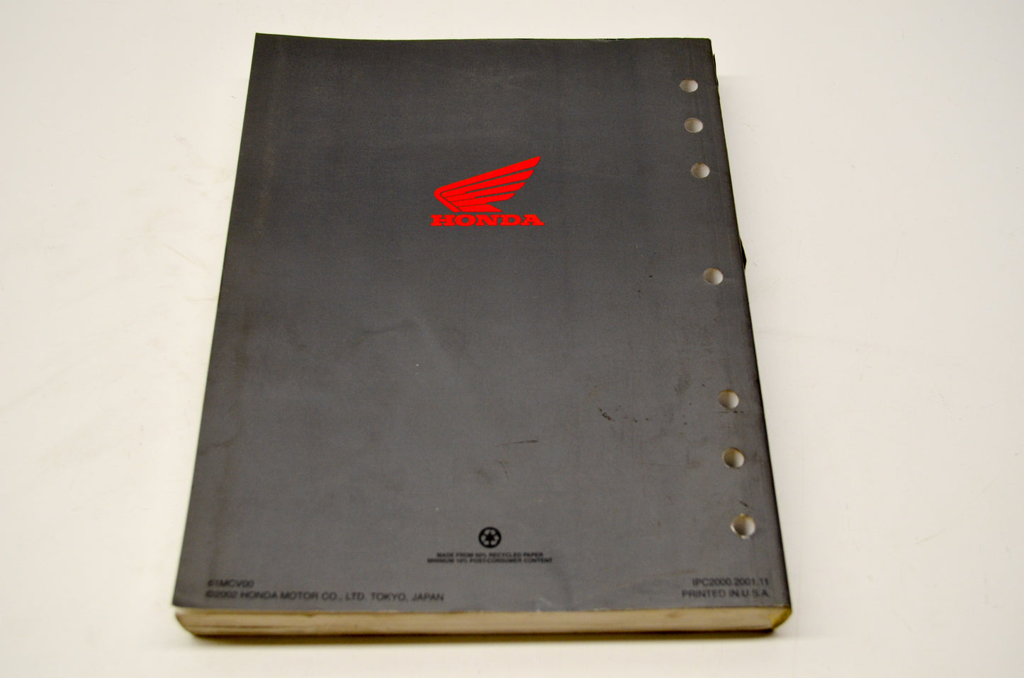 New OEM Honda 61MCV00 02-03 VTX1800R VTX Service Shop Manual NOS