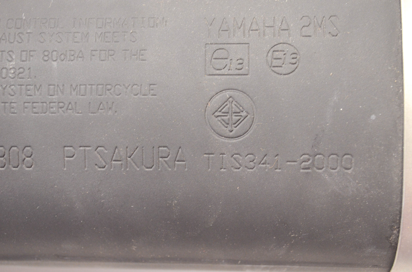 Sakura TIS341-2000 2016-17 R-3 Exhaust