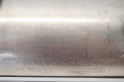 OEM Honda 18305-MCA-305 2012 Honda GL1800 Right Exhaust Slip-on