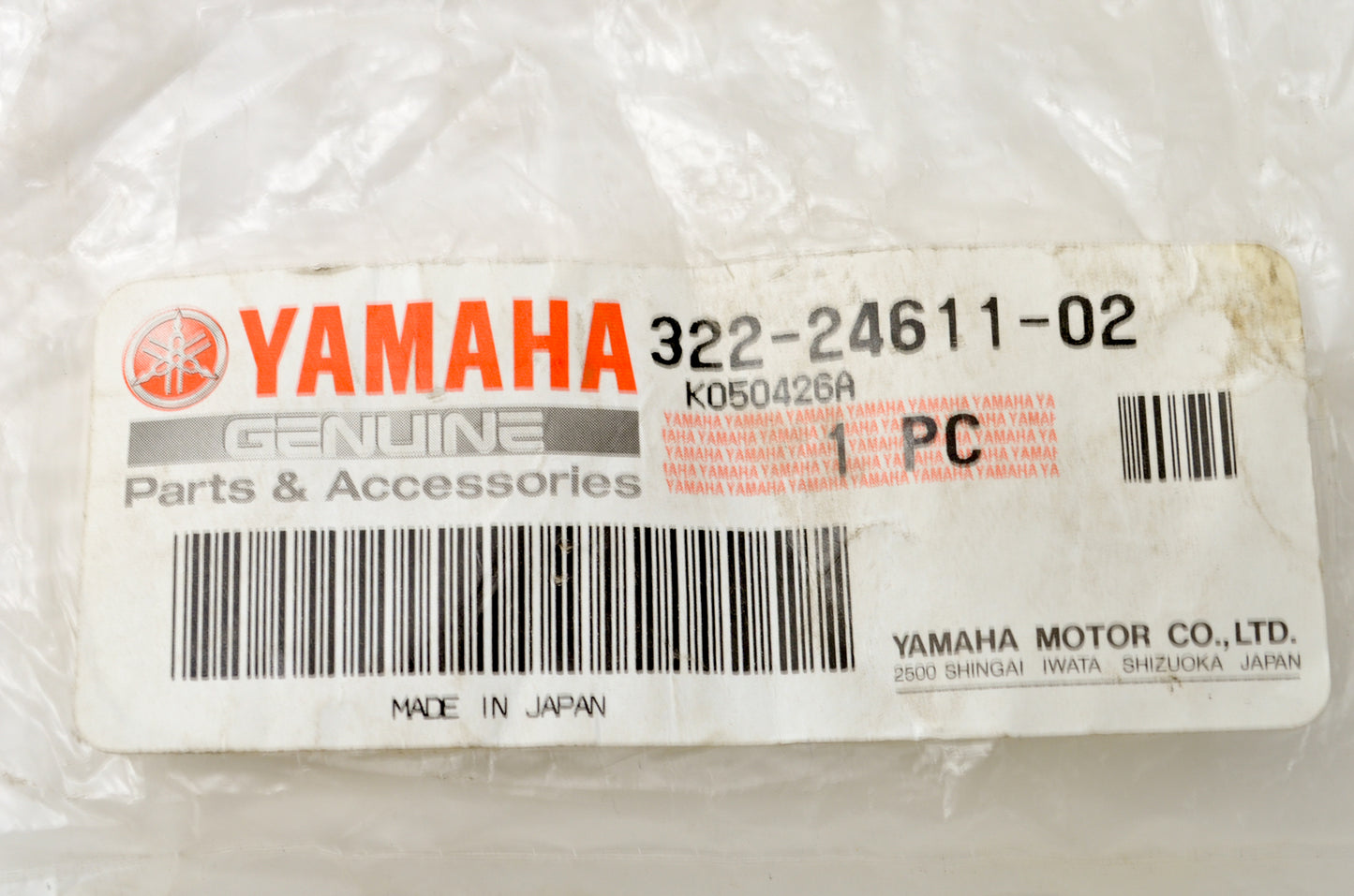 OEM Yamaha 322-24611-02-00 Fuel Cap NOS