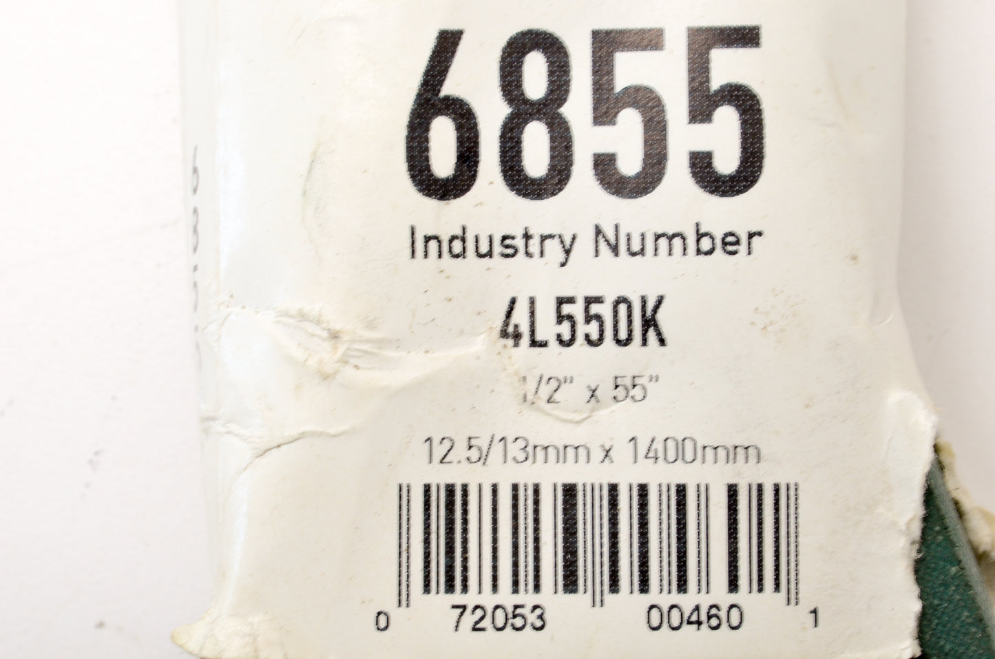 Gates 6855, 4L550K Belt NOS