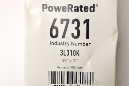 Gates 6731, 3L310K Belt NOS