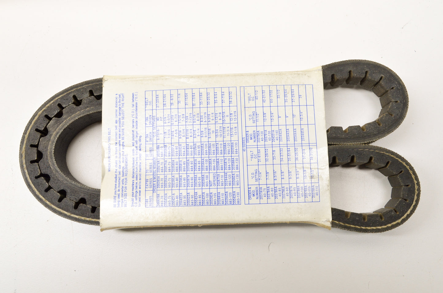 Comet 203598A Belt NOS