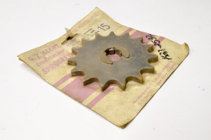 CT Alloy Sprockets K22-2532, 23801-357-810 Sprocket 15T NOS