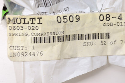 OEM Arctic Cat 0603-020 Spring Compression NOS