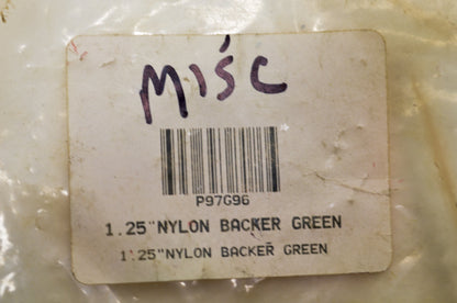 SABER P97G96 Green Nylon Backer 96 QTY NOS