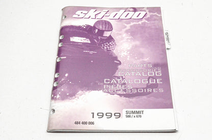 OEM Ski-Doo 484400006, P484400006 1999 Summit 500/x670 Parts Catalog