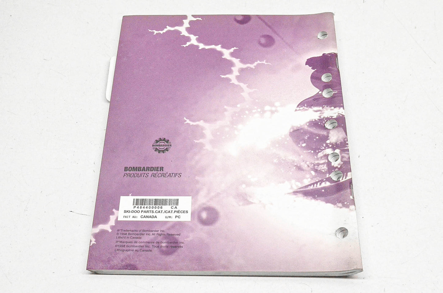 OEM Ski-Doo 484400006, P484400006 1999 Summit 500/x670 Parts Catalog