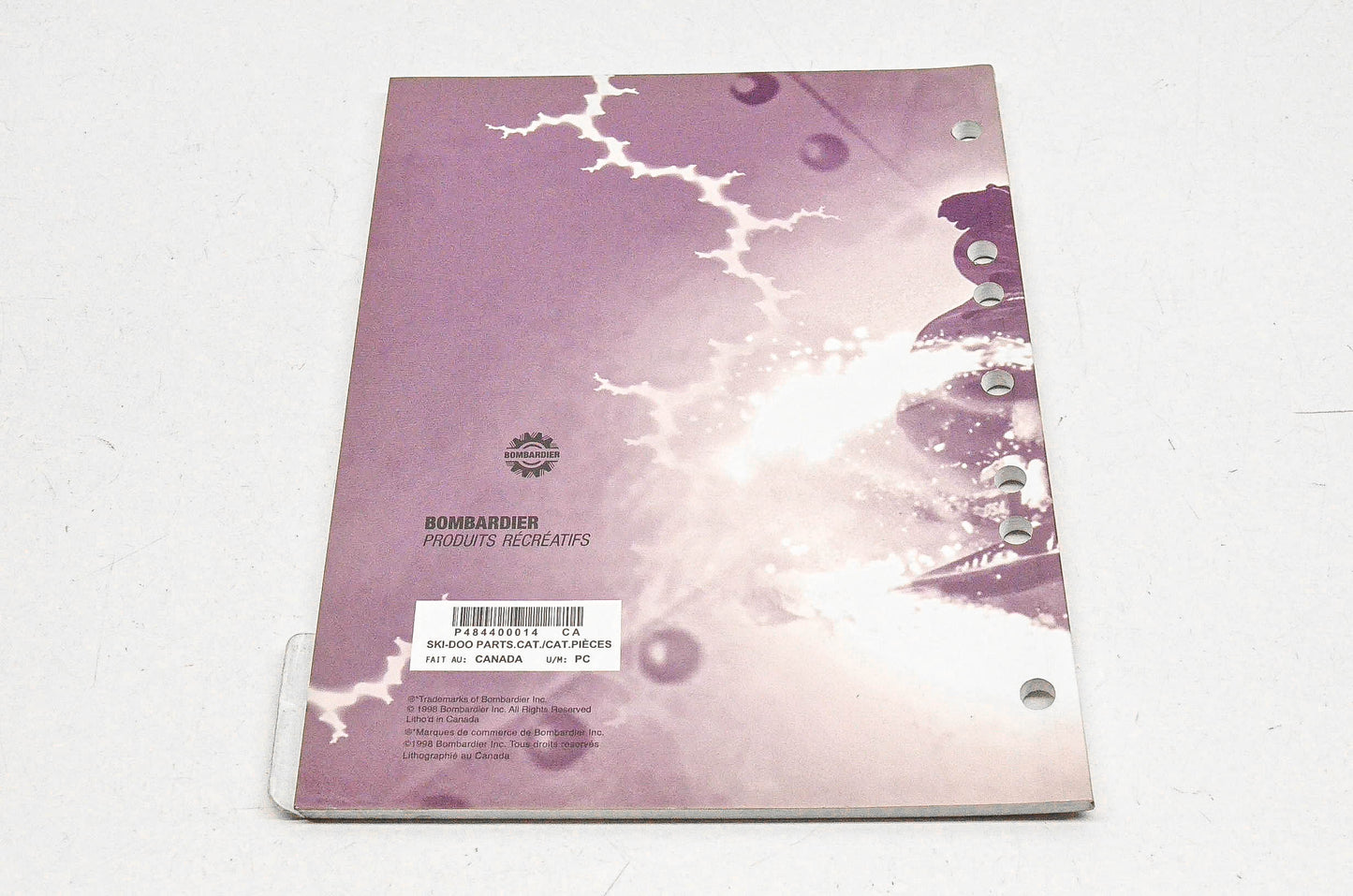 OEM Ski-Doo 484400014, P484400014 1999 Touring E/LE/SLE Parts Catalog