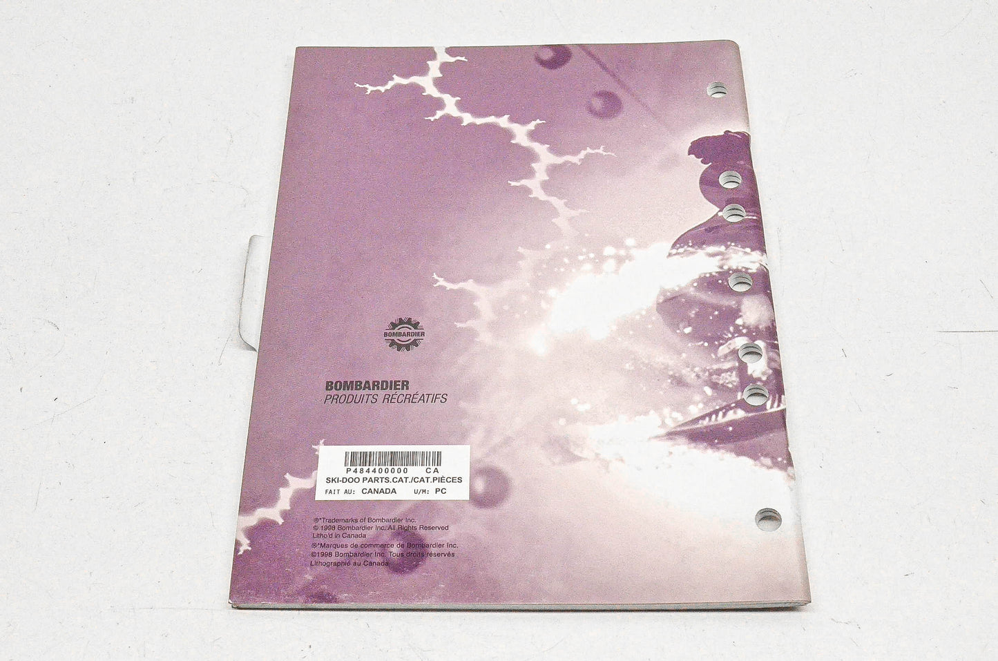 OEM Ski-Doo 484400000, P484400000 1999 MX Z 440 Parts Catalog