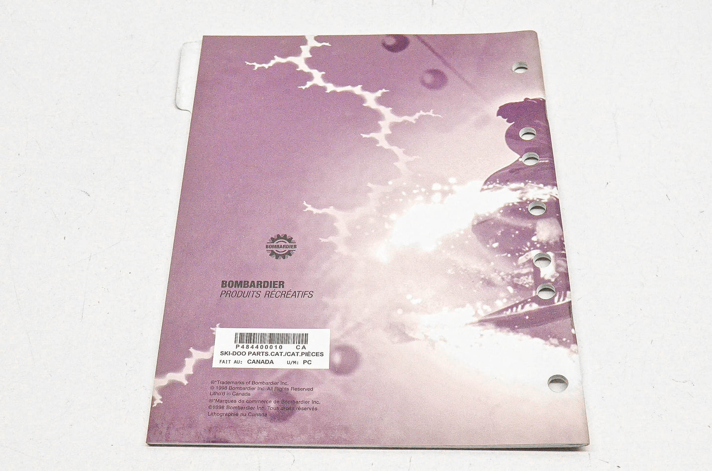 OEM Ski-Doo 484400010, P484400010 1999 Mini Z Parts Catalog