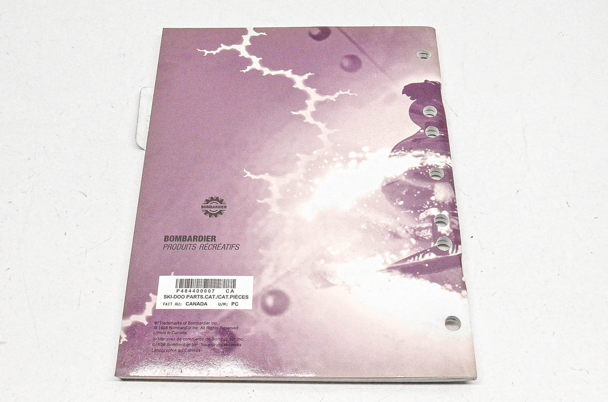 OEM Ski-Doo 484400007, P484400007 1999 Formula Deluxe 380/500 Parts Catalog