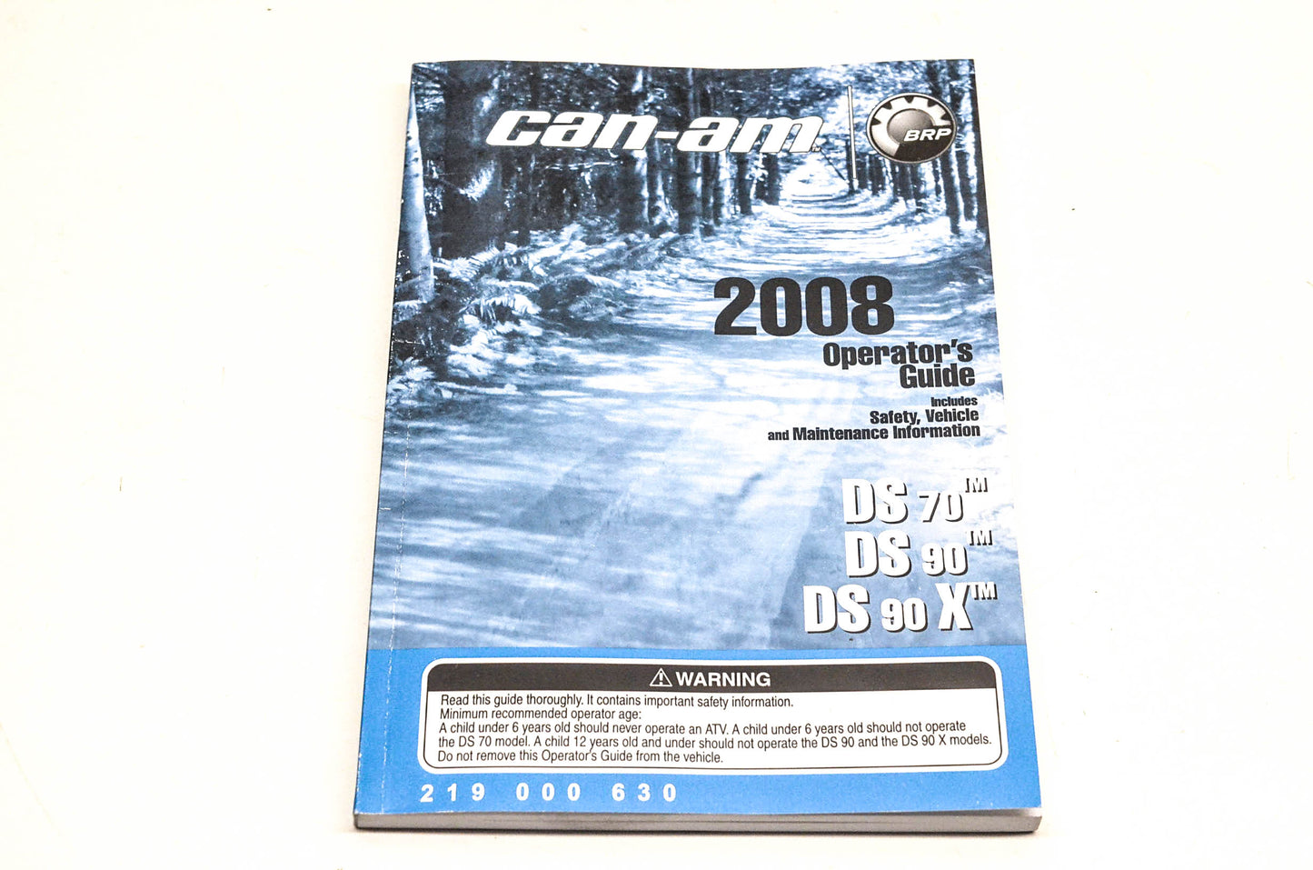 OEM BRP 219000630 2008 Can-Am Operator's Guide