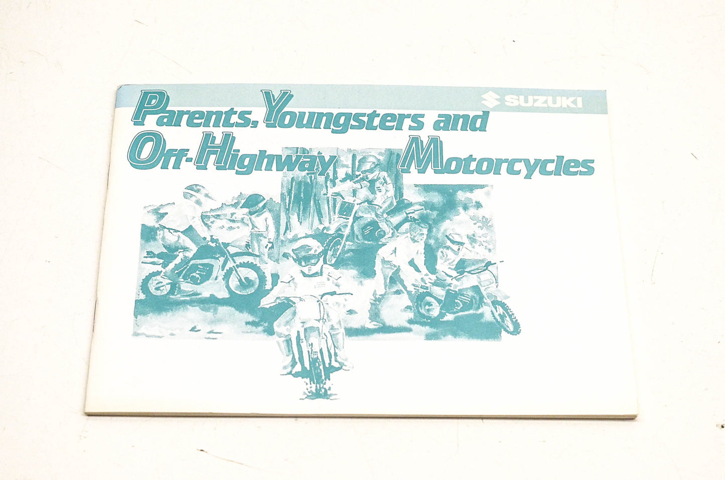 New OEM Suzuki 99014-20650-03A 1991 Parents, Youngsters and Off-Highway Motorcycle Manual NOS