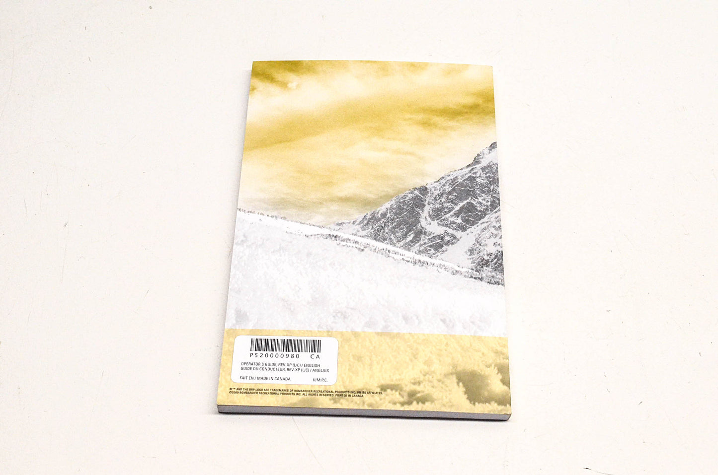 OEM BRP 520000980 2010 SkiDoo REV-XP (L/C) Operator's Guide