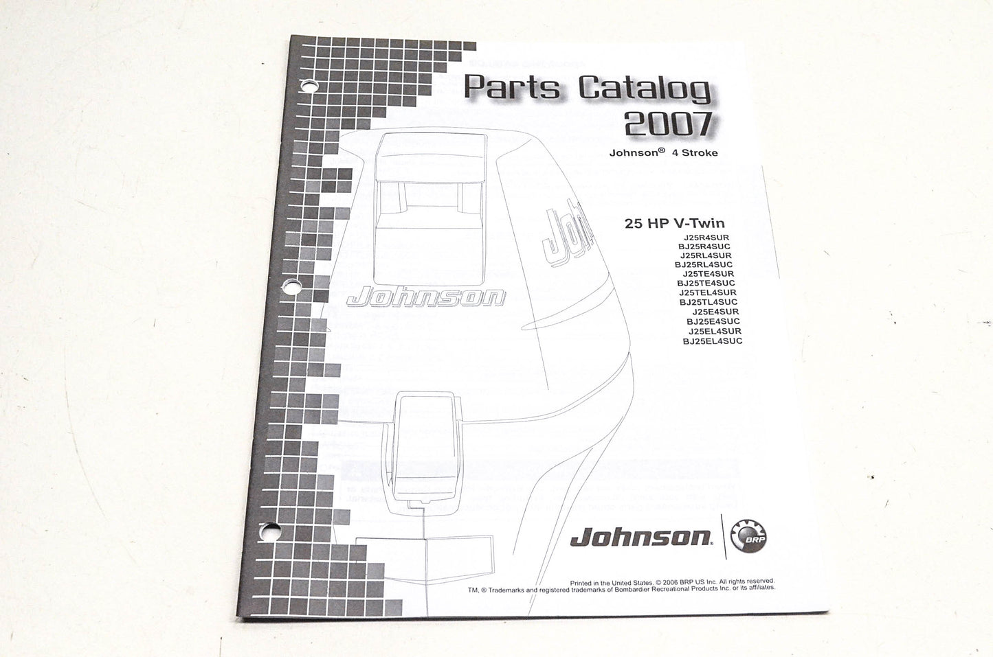 OEM BRP 5007203 2007 Johnson 4-Stroke Parts Catalog