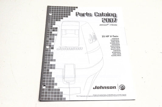 OEM BRP 5007203 2007 Johnson 4-Stroke Parts Catalog