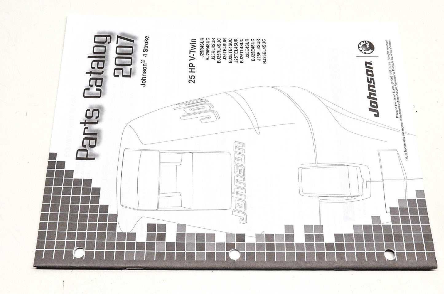 OEM BRP 5007203 2007 Johnson 4-Stroke Parts Catalog