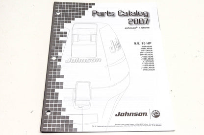 OEM BRP 5007201 2007 Johnson 4-Stroke Parts Catalog