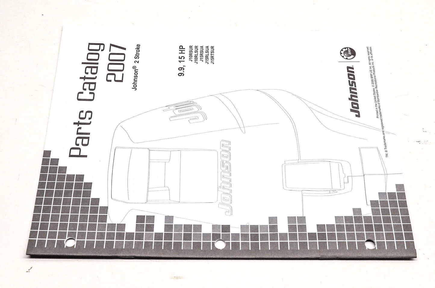 OEM BRP 5007193 2007 Johnson 2-Stroke Parts Catalog