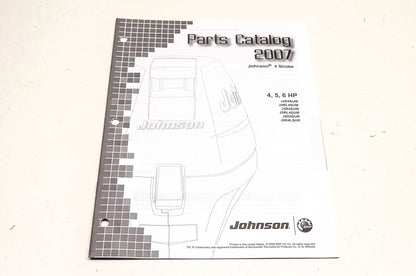 OEM BRP 5007200 2007 Johnson 4-Stroke Parts Catalog