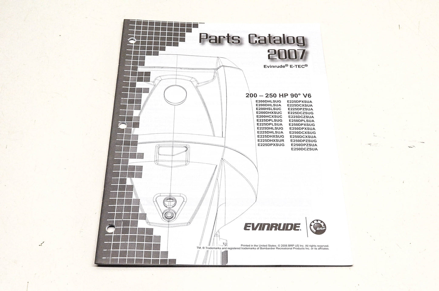 OEM BRP 5007198 2007 Evinrude E-Tec Parts Catalog
