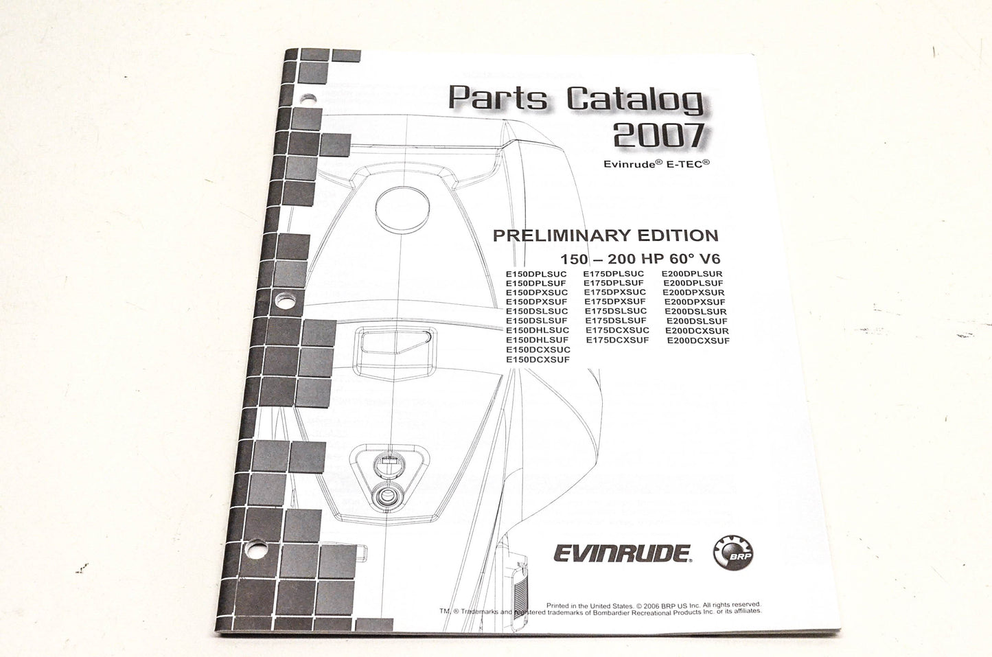 OEM BRP 5007197 2007 Evinrude E-Tec Parts Catalog