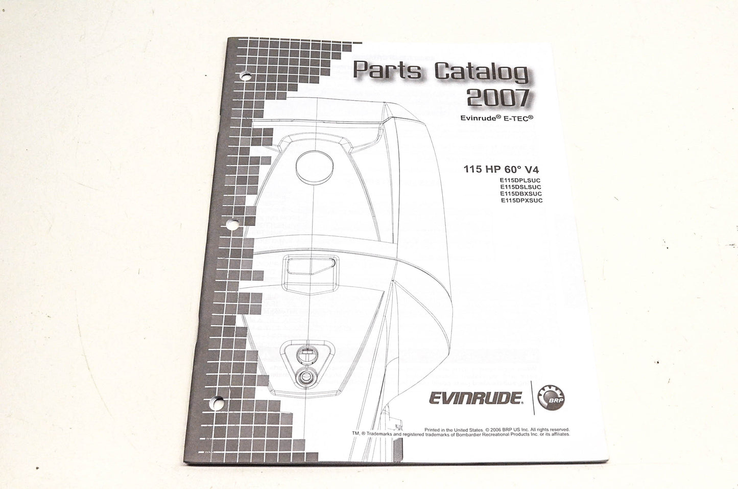 OEM BRP 5007196 2007 Evinrude E-Tec Parts Catalog