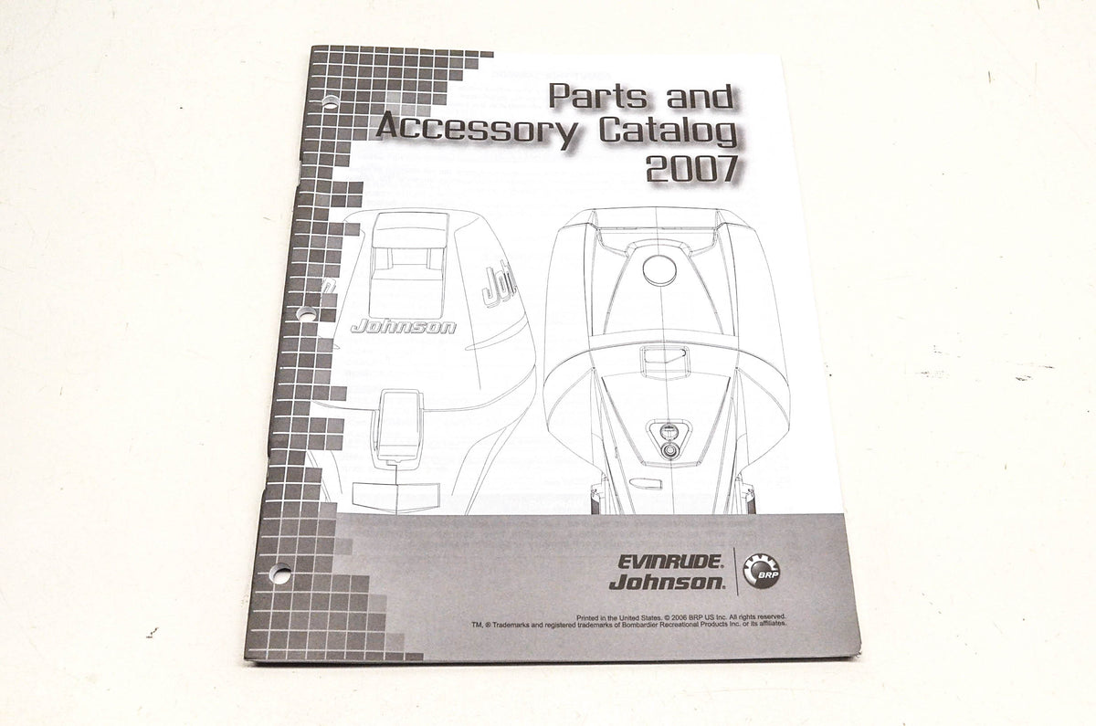OEM BRP 5007205 2007 Evinrude Johnson Parts And Accessories Catalog
