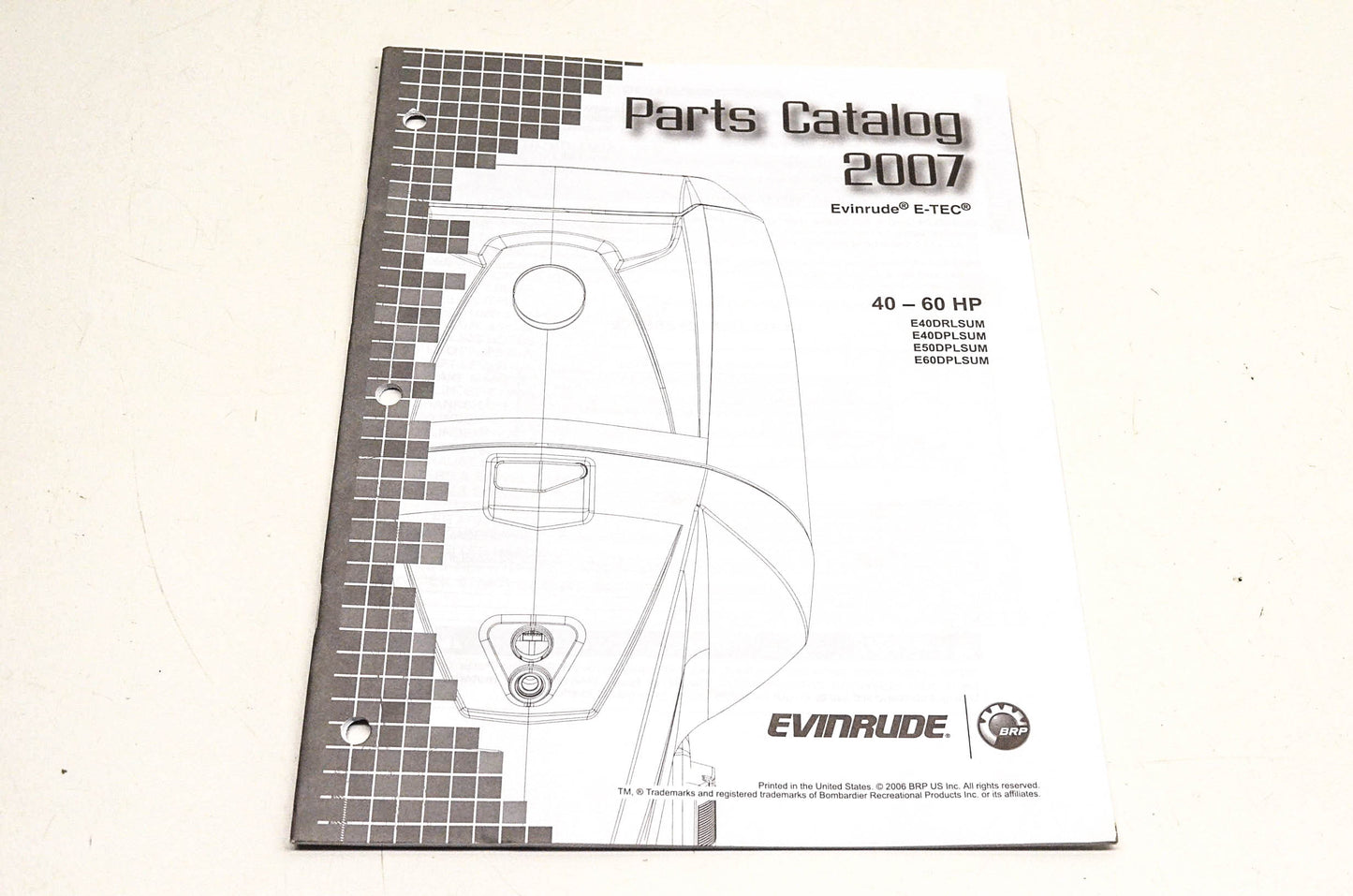 OEM BRP 5007194 2007 Evinrude E-Tec Parts Catalog