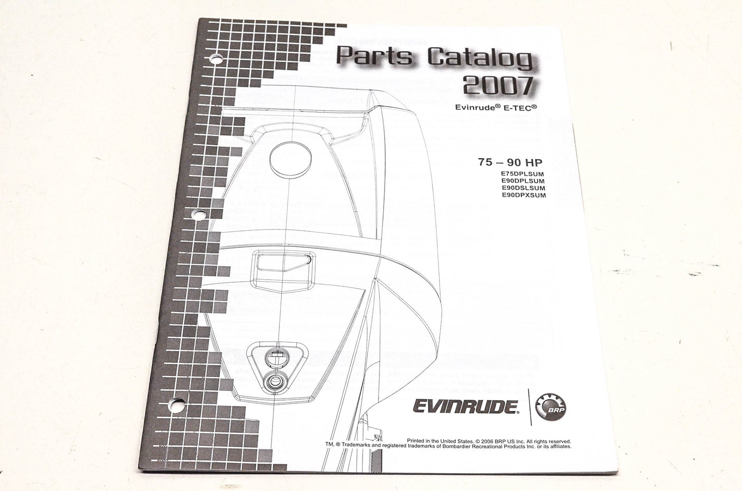 OEM BRP 5007195 2007 Evinrude E-Tec Parts Catalog