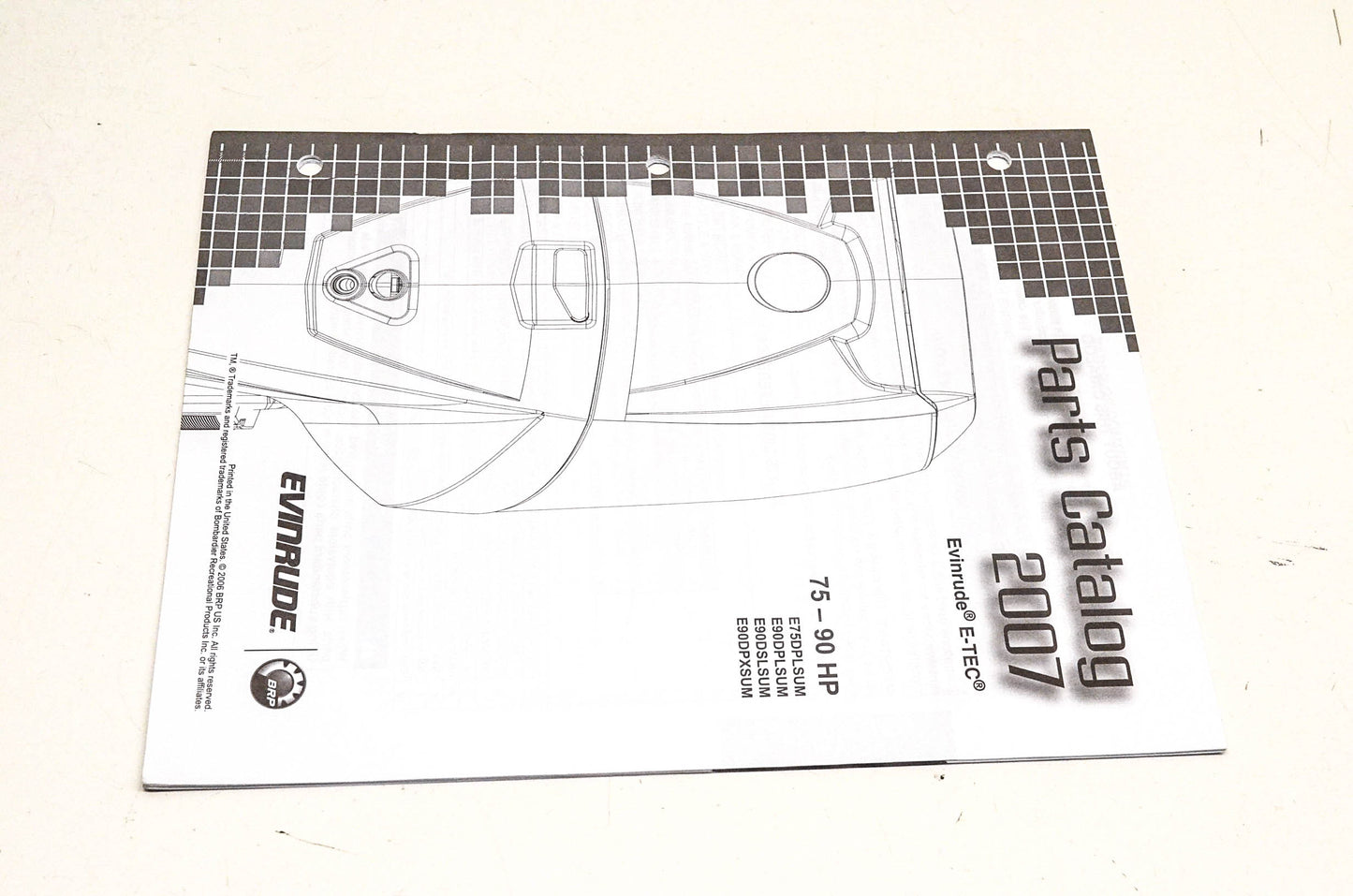 OEM BRP 5007195 2007 Evinrude E-Tec Parts Catalog