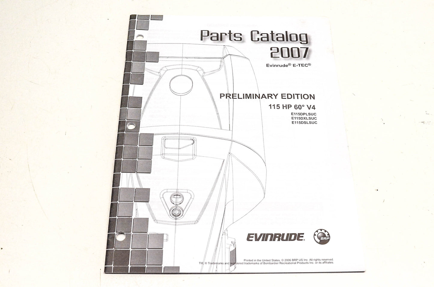 OEM BRP 5007196 2007 Evinrude E-Tec Parts Catalog