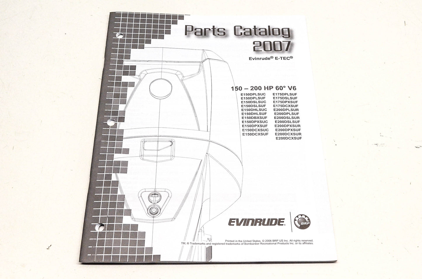 OEM BRP 5007197 2007 Evinrude E-Tec Parts Catalog
